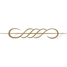 Elegant Gold Decorative Flourish