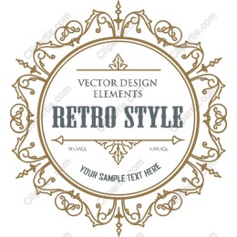 Retro Style Elements