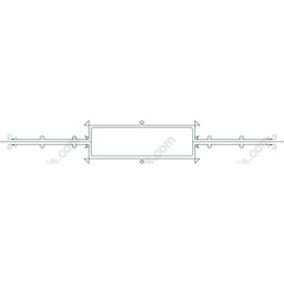 Elegant Framed Arrow Banner
