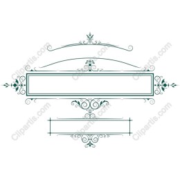 Elegant Vintage Ornament Set