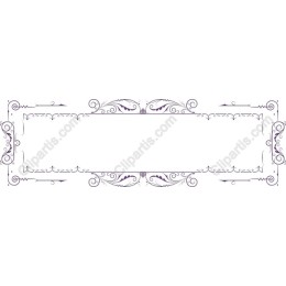 Elegant Ornate Floral Frame