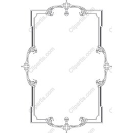 Elegant Vintage Ornate Frame