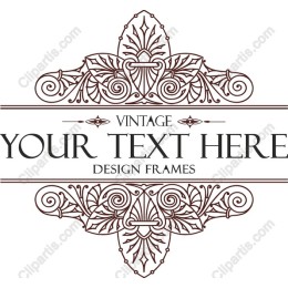 Vintage Elegant Frame