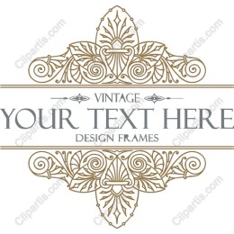 Vintage Decorative Frame