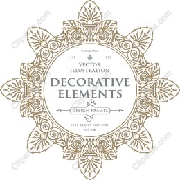 Decorative Elements Frame - Vintage