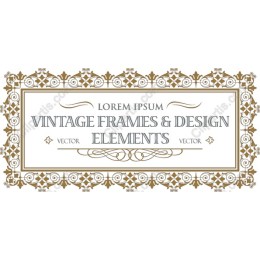 Vintage Frames & Elements Pack