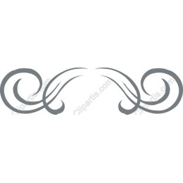 Elegant Curly Swirl