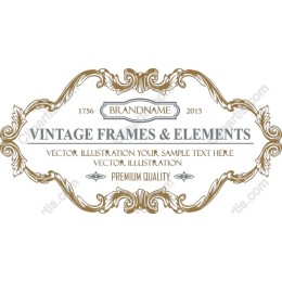 Vintage Frames & Elements