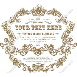 Vintage Ornate Frame