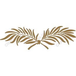 Golden Leaf Flourish