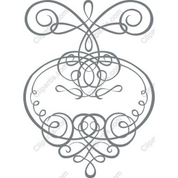 Elegant Ornate Swirl Decorative