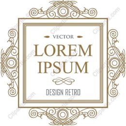 Retro Elegant Frame