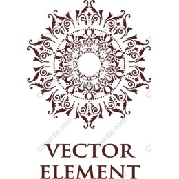 Elegant Mandala Ornament