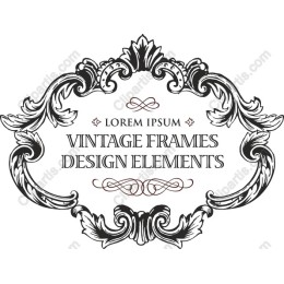 Vintage Frames Elements - Timeless Collection