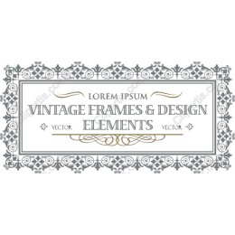 Vintage Frames & Elements Pack