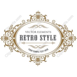 Retro Style Frame