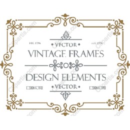 Vintage Frames - Elements in and
