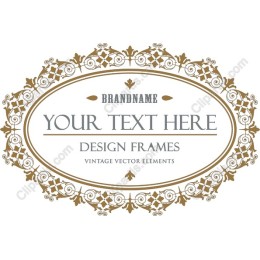 Vintage Frame - Customizable Elegance