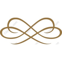 Golden Ornamental Infinity