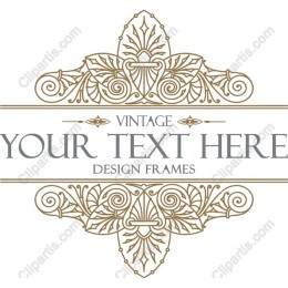 Vintage Elegant Frame