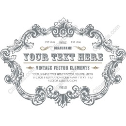 Vintage Decorative Frame