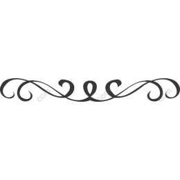 Elegant Ornamental Swirl
