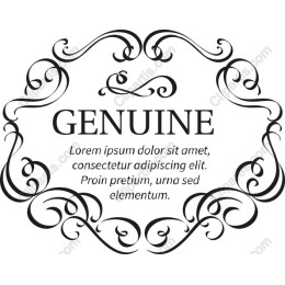 Genuine Ornamental Frame