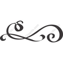 Elegant Swirl Decorative