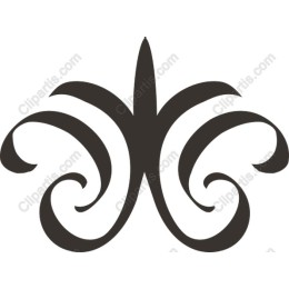 Elegant Swirl Ornament