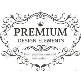 Premium Elements: Elegant Ornamental Frame Pack