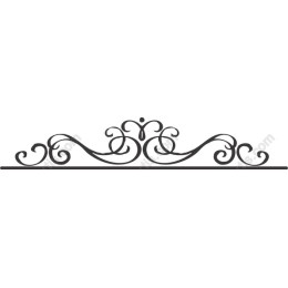 Elegant Flourish Decorative Border