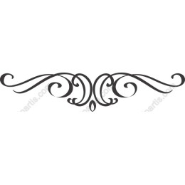 Classic Swirl Decorative Ornament
