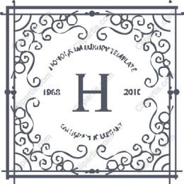 Elegant Ornate Monogram