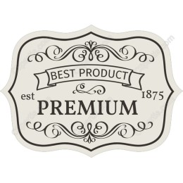 Vintage Premium Badge