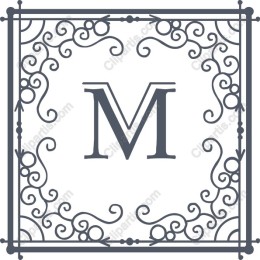 Monogrammed Flourish