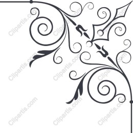 Elegant Corner Flourish