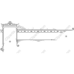 Elegant Vintage Decorative Border