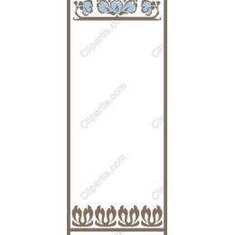 Elegant Floral Frame