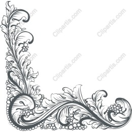 Ornate Floral Corner