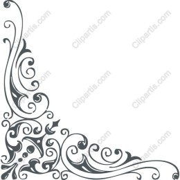 Ornamental Corner Flourish