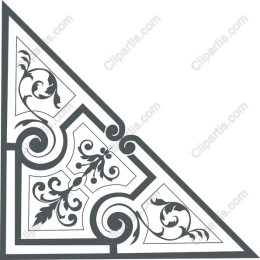 Decorative Corner Flourish