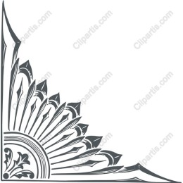 Elegant Corner Ornament