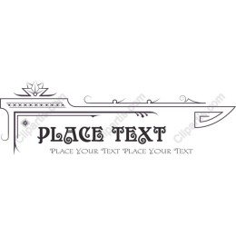 Elegant Decorative - Customizable Text Frame