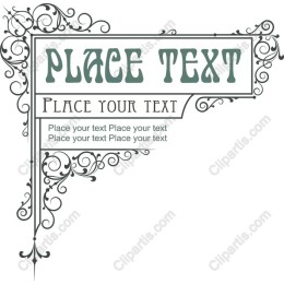 Customizable Elegant Vintage Border