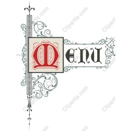 Vintage Restaurant Menu