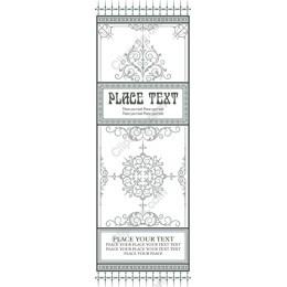 Vintage Ornamental Card Template