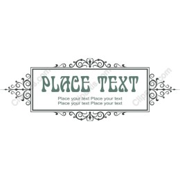 Elegant Floral Frame