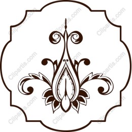 Elegant Vintage Floral Ornament