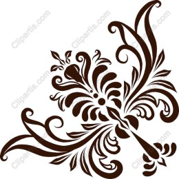 Elegant Floral Decorative