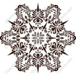 Elegant Floral Mandala